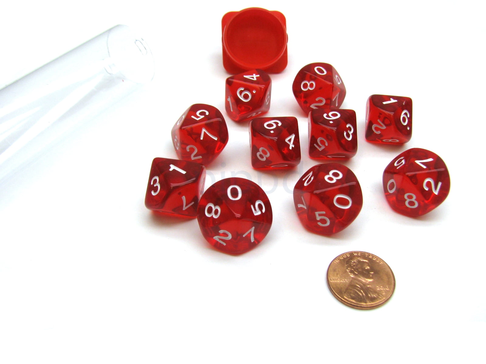 2020 Dice High Roller Twenty Sided D20 with Two 20s, 1 Piece