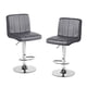 thumbnail image 2 of Bancos para barra con respaldo cuadrado COLOR gris HOMEASY, 2 of 6