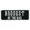 White, Black, variant on BADDEST OF THE BAD, PATCH - High Thread Iron-On Heat Sealed Backing Sew-On Patch - 4" x 2"