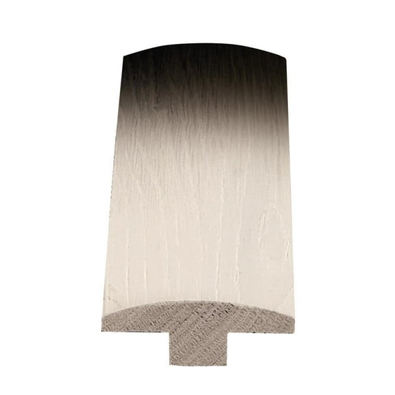 T-Molding - 1/2" Thick x 2" Wide x 78" Long Solid Wood American Hickory - For Flooring Color Windchill