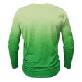 thumbnail image 4 of UAMVSH Mens Gradient Henley Neck Shirts Fashion Long Sleeve T-Shirts Casual Button down Vacation Tops Slim Fit Muscle Pullover(Small,Multicolor 6), 4 of 4