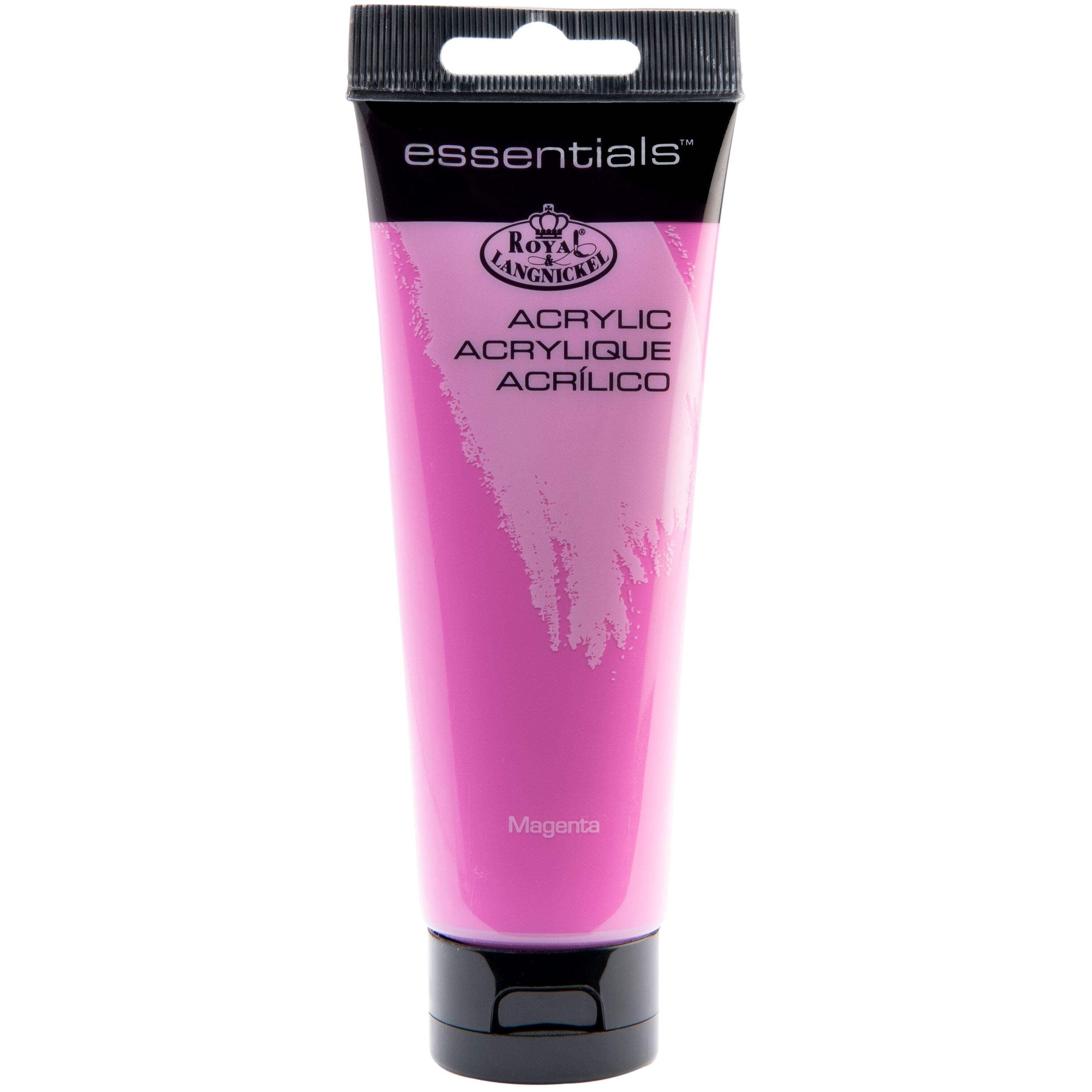 (2 pack) Royal & Langnickel Essentials 120ml Magenta Acrylic Artist Paint
