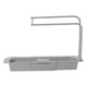 thumbnail image 1 of Estante telescópico para fregadero, escurridor de esponja y jabón, cesta de almacenamiento, soporte para grifo, soporte ajustable para baño, accesorios de cocina para fregadero, 1 of 8