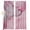 Pink, variant on Aqua Marble Blackout Curtains for Bedroom/Living Room, Pinch Pleated Black Out Curtains, Modern Abstract Waves Silvery Farmhouse Room Darkening Window Drapes with Hooks 2 Panels, 39"x70"