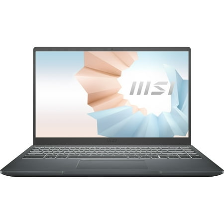 UPC: 0824142248270 | MSI Modern 14 B11MO-240 14  Notebook – Intel Core i7-1165G7 0.9GHz – 8GB RAM – 512GB SSD – 1920 x 1080 – Intel Iris Xe Graphics – Windows 10 – Carbon Gray