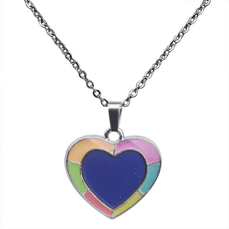 Mood changing necklace color chart deals