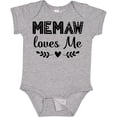 thumbnail image 3 of Inktastic My Memaw Loves Me Boys or Girls Baby Bodysuit, 3 of 5