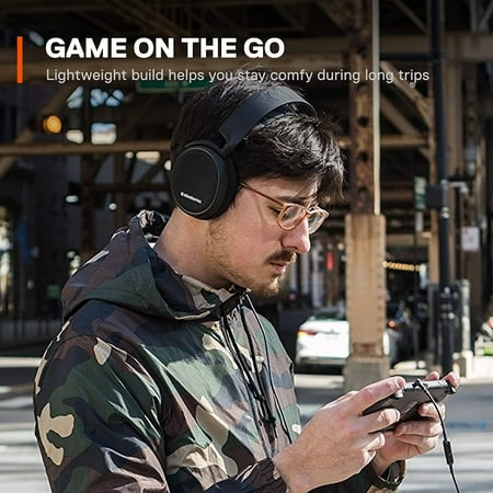 SteelSeries Arctis 3 - All-Platform Gaming Headset - for PC, PlayStation 4, Xbox One, Nintendo Switch, VR, Android, and iOS - Black