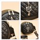thumbnail image 3 of Bolso cruzado pequeño circular para niñas adolescentes, bolso de hombro de cuero para mujeres MFZFUKR BST3000662-1, 3 of 5