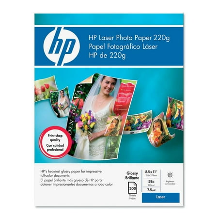 HP Laser Photo Paper, White
