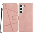 thumbnail image 1 of Tarise Galaxy S22 5G Flip Wallet Phone Case, PU Leather Kickstand Wrist Strap Card Holders Shockproof TPU Inner Shell Slim Magnetic Solid Color Case Cover for Samsung Galaxy S22 5G 6.1" 2022, Rosegold, 1 of 9