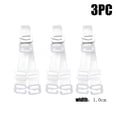 thumbnail image 1 of Accessory Product Title Women's Clear Bra Straps Set 3 Pairs Non Adjustable Straps for Strapless Support, 1 of 3