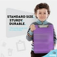 thumbnail image 6 of Enday Plastic Clipboard with Ruler Heavy Duty Clipboards for Medical, Office, School Use Purple, 6 of 7