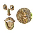 thumbnail image 2 of Qian Tree Face Decor Old Man Tree Hugger Bark Ghost Face Garden Yard Art Decor Easter Creative Props, 2 of 3
