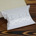 thumbnail image 3 of Lot de 50 Boîtes à Sucre de Mariage Réutilisables Sac de Dorure pour Bijoux Boîtes Cadeaux en Forme d'Oreiller Rangement pour Tarte pour Proposition Fête, 3 of 9