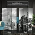thumbnail image 2 of Oriental Furniture 6 ft. Tall New York Scenes Canvas Room Divider - 3 Panel, 2 of 7