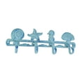 thumbnail image 1 of Blue Cast Iron Beach Themed Wall Hooks, 1 of 3