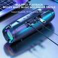 thumbnail image 3 of Hwkond Bluetooth Speaker Wireless Smart Bluetooth Speaker High Volume Card Speaker Outdoor RGB Flashing Car Subwoofer Speaker On Clearance, 3 of 8