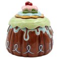 thumbnail image 4 of Hand Painted Ceramic Cookie Jar 7.5in Unique  Mom, 4 of 6