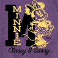 thumbnail image 3 of Disney - Minnie Mouse - Outlined - Classy & Sassy - Toddler & Youth Girls Short Sleeve Graphic T-Shirt, 3 of 5