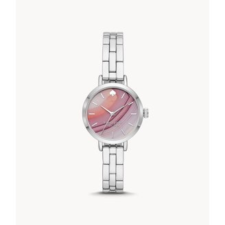 Kate Spade KSW1626 Baywater Blue Chronograph Dial Silver 