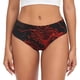 thumbnail image 1 of Fotbe Red Dragon On Black Calzones Estampados para Mujer – Ropa Interior de Algodón, Cómoda, Suave y Elástica-Small, 1 of 6