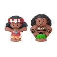 thumbnail image 4 of Disney Princess Moana Toys, Moana & Maui’s Canoe, Fisher-Price Little People Toddler Toys, 4 of 6