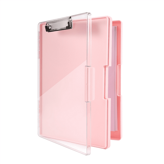 Clipboard A4 with Storage Compartment,Folder Breastfeeding Clipboards Side Opening Portable Writing
