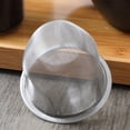 thumbnail image 4 of Qusenong 8 Pcs Stainless Steel Tea Strainer Tea Pot Accessories Insert Tea Infuser Tea Filter Mesh, 4 of 6