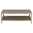 thumbnail image 7 of Porter Designs Lowell Solid White Oak Wood Coffee Table - Brown, 7 of 7