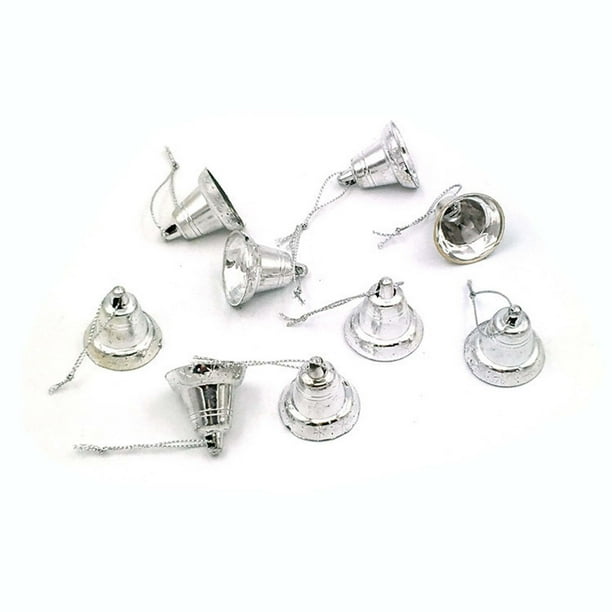 Árbol de Navidad Reloj de pared Campana Colgante Decoración de fiesta Adornos Navidad 9pc Wmkox8yii gf5750
