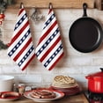 thumbnail image 6 of Coastal Turtle Kitchen Towels Set of 3, Red Stripe Black White Geometric Ocean Absorbent Dish Towels for Kitchen, Microfiber Hand Towel, Quick Drying Tea Towel for Cleaning Decorative Dishcloths, 6 of 7