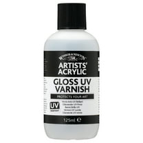 Winsor & Newton Artists' Acrylic UV Varnish, 125ml Bottle, Gloss