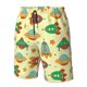 thumbnail image 4 of Balery Colorful Outer Space Traje de Baño Estilo Hawaiano para Hombre, Shorts de Secado Rápido con Bolsillos-XX-Large, 4 of 6