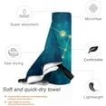 thumbnail image 3 of Yibo 12 Constellations Microfiber Towels Aries Zodiac Sign Sandproof Quick-Drying Beach Towel for Camping Travel Beach Swimming, 3 of 6