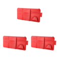 thumbnail image 3 of Scienceny Bolsa para parasol de coche, bolsa con cremallera para anteojos, RV, remolque, boletos, llave, estuche de almacenamiento para teléfono móvil, Rojo 3piezas Scienceny CBP227290, 3 of 6