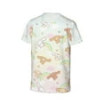 thumbnail image 3 of Boys Girls Cinnamoroll Shirt Graphic T-Shirt Crewneck Short Sleeve 3d Colorful Tops Tees, 3 of 6