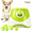 Light Green, variant on Tstiti Automatic Dog Ball Launcher with 3 Distance Settings, Includes 3 Mini Tennis Balls, Interactive Indoor Outdoor Dog Toy, Green