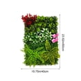 thumbnail image 3 of MMJ Artificial Hedge Fence Expandable Faux Leaf Privacy Screen Panel for Balcony Patio Outdoor Decor 23.62x15.75in, 3 of 6