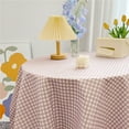 thumbnail image 5 of sruoe Tablecloth, 55in Rectangle Tablecloths, Washable Foldable Modern Purple Tablecloths, Table Cloth for Dining, Home, Party, Picnic, Polyester, 5 of 6