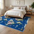 thumbnail image 3 of ODIKA Large Map Is Shores Whales Sailboats Stars Playroom for Queen Size Bedroom, Under Bed, Master , Foldable Easy Care, 3 of 7