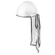 thumbnail image 1 of Unisex Bandana Hat Sedky Durag Long Tail Headwrap Biker Chemo Cap Blanco Sunnimix Tapa de cola larga, 1 of 8