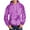 Purple, variant on Gravity Threads Mens Crystal Tie-Dye Pullover Hoodie Sweater, Black Large