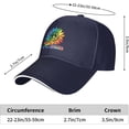 thumbnail image 5 of LGBT Pride Month Hat Human Sunflower Rainbow Hat Gay Pride Lesbian Love Cap for Men Women Black, 5 of 8