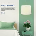 thumbnail image 4 of Milisten 1Set Small Table Lamp Shade Linen Material With Light Diffusion For Study And Hotel, 4 of 6