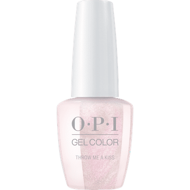 OPI GelColor Gel Nail Polish, Throw Me A Kiss Nail Polish, 0.5oz
