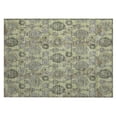 thumbnail image 2 of Addison Rugs Chantille Indoor/Outdoor Transitional Damask Aloe Washable Rectangle Rug, 1'8" x 2'6", 2 of 6