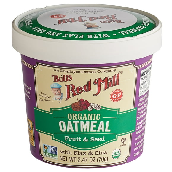 Bob's Red Mill Gruau Biologique Sans Gluten aux Fruits et Graines - 12/caisse