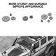 thumbnail image 5 of Bewildely RCGOFOLLOW engranaje de acero RC pieza de actualización engranaje Rc para 1/12 MN MN128 MN86 G500 RC pieza de coche RC accesorios de Kits de construcción modelo Titanio2, 5 of 6