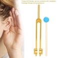 thumbnail image 6 of 2X Aluminum Alloy Tuning Forks,111Hz Tuning Fork with Hammers for Nervous System Testing Sound Healing Therapy,Gold, 6 of 8